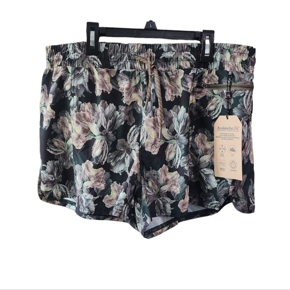 💜  Avalanche ca512 tropical print large shorts